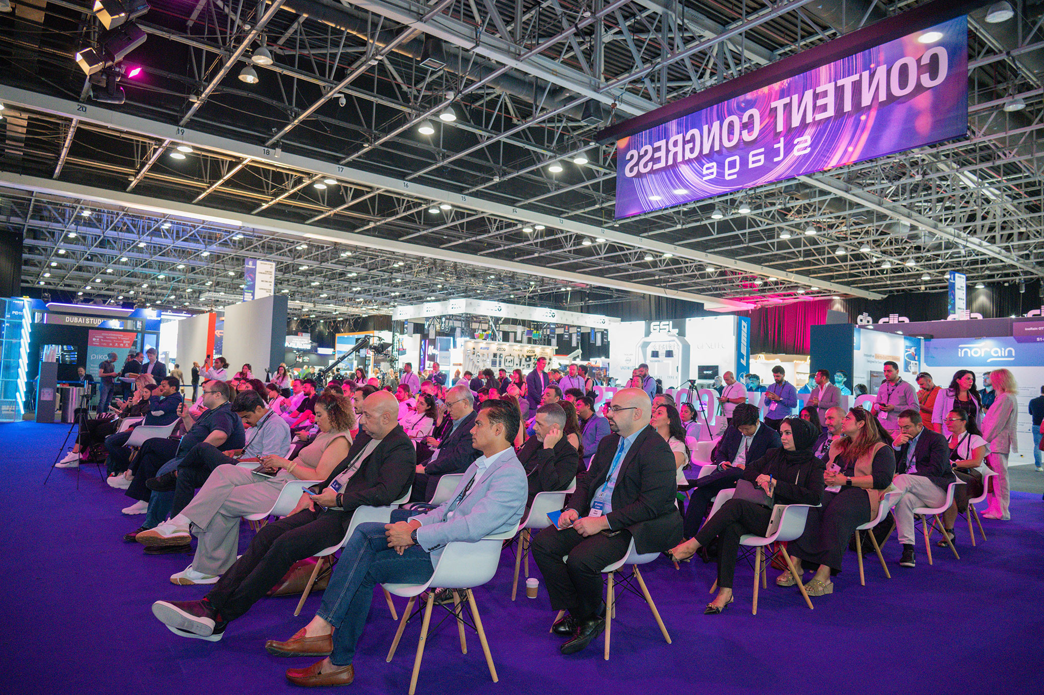 CABSAT show floor